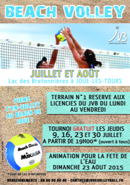 Affiche beachjvb