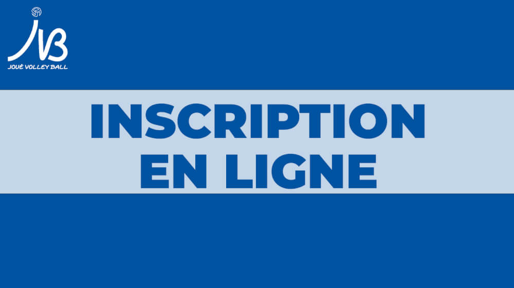 INSCRIPTION EN LIGNE